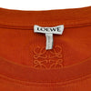 ロエベ LOEWE HERBSプリント半袖Tシャツ H526Y22XCO オレンジ コットン メンズ 半袖Ｔシャツ