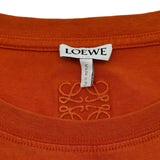 ロエベ LOEWE HERBSプリント半袖Tシャツ H526Y22XCO オレンジ コットン メンズ 半袖Ｔシャツ