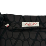 ヴァレンティノ VALENTINO イノコグラフ総柄半袖シャツ 2V0AAA909DN ブラウン シルク メンズ 半袖シャツ