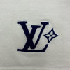 ルイ・ヴィトン LOUIS VUITTON グラフィックデザイン半袖Tシャツ HSY83W ホワイト コットン メンズ 半袖Ｔシャツ