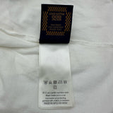 ルイ・ヴィトン LOUIS VUITTON グラフィックデザイン半袖Tシャツ HSY83W ホワイト コットン メンズ 半袖Ｔシャツ