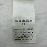 ルイ・ヴィトン LOUIS VUITTON グラフィックデザイン半袖Tシャツ HSY83W ホワイト コットン メンズ 半袖Ｔシャツ