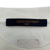 ルイ・ヴィトン LOUIS VUITTON グラフィックデザイン半袖Tシャツ HSY83W ホワイト コットン メンズ 半袖Ｔシャツ