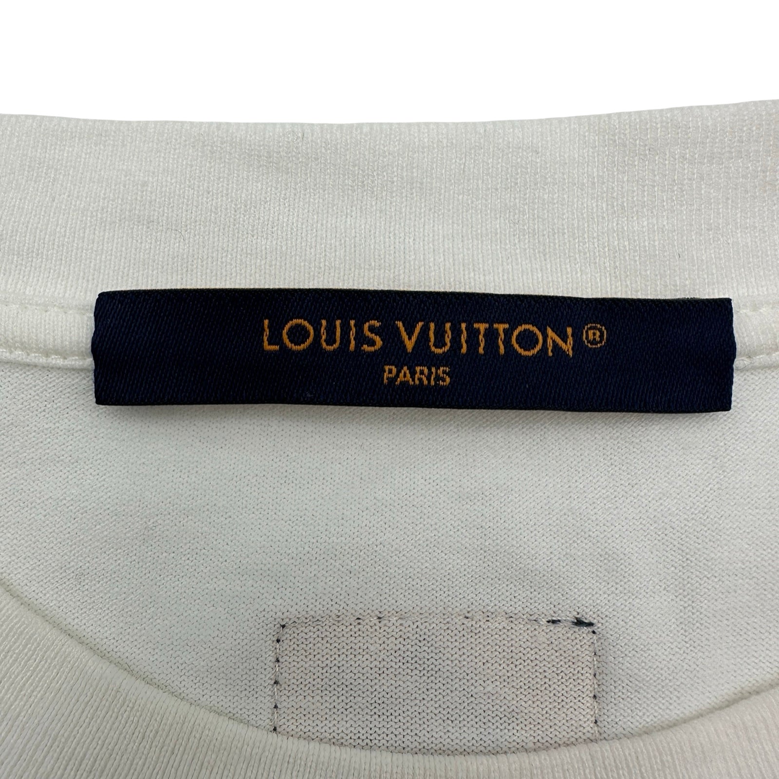 ルイ・ヴィトン LOUIS VUITTON グラフィックデザイン半袖Tシャツ