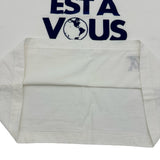 ルイ・ヴィトン LOUIS VUITTON グラフィックデザイン半袖Tシャツ HSY83W ホワイト コットン メンズ 半袖Ｔシャツ