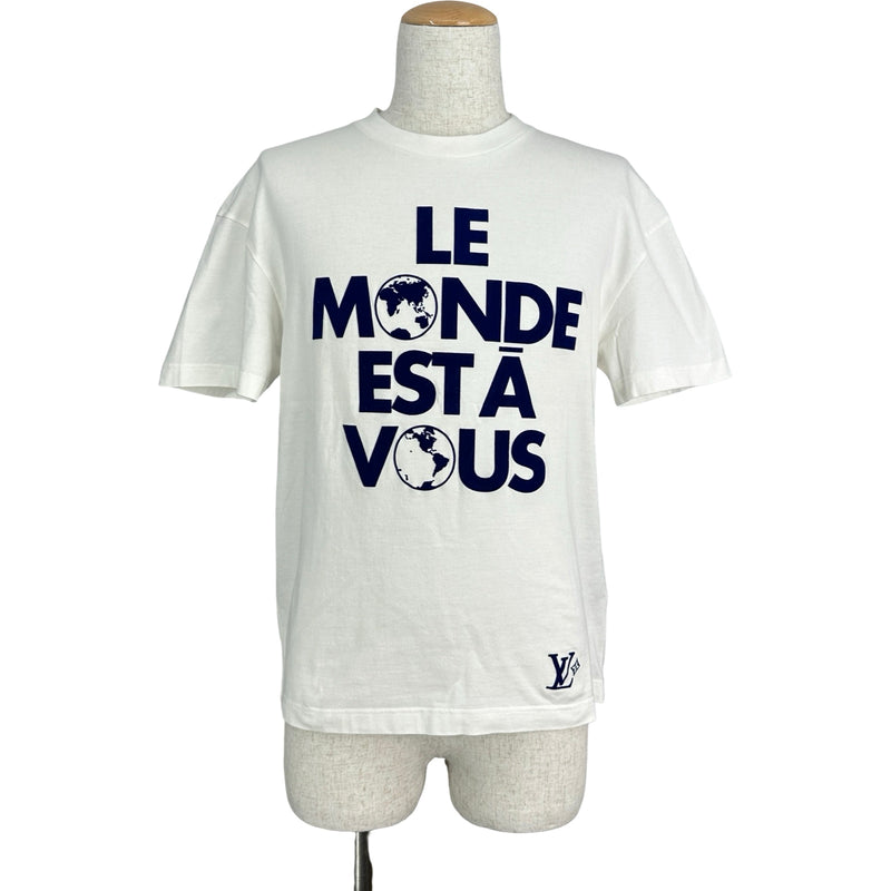 ルイ・ヴィトン LOUIS VUITTON グラフィックデザイン半袖Tシャツ