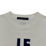 ルイ・ヴィトン LOUIS VUITTON グラフィックデザイン半袖Tシャツ HSY83W ホワイト コットン メンズ 半袖Ｔシャツ