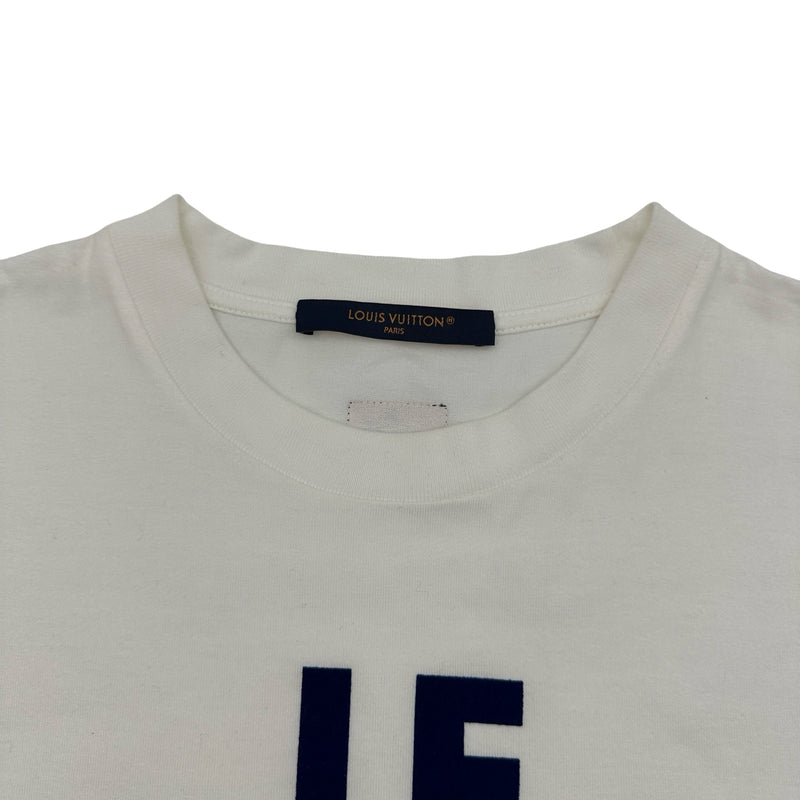 ルイ・ヴィトン LOUIS VUITTON グラフィックデザイン半袖Tシャツ