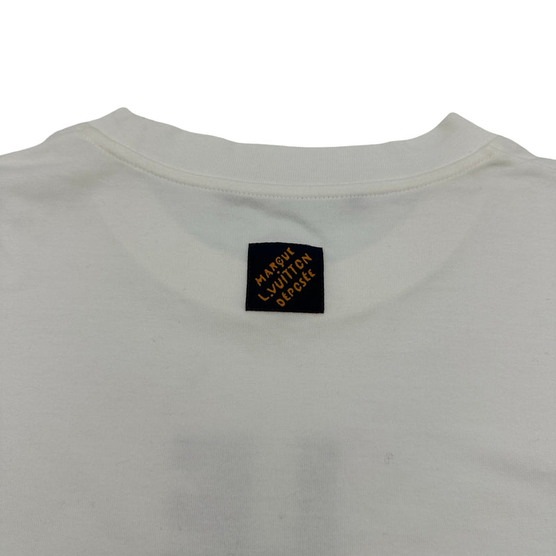 ルイヴィトンTシャツ ルイ・ヴィトン LOUIS VUITTON グラフィックデザイン半袖Tシャツ