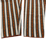 ルイ・ヴィトン LOUIS VUITTON チェーンデザインストライプ長袖シャツ HHS07W オレンジ コットン メンズ 長袖シャツ