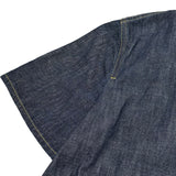 クリスチャン・ディオール Christian Dior BEE刺繍半袖デニムシャツジャケット 152V42A3440 インディゴ コットン レディース デニムジャケット