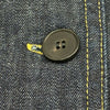 クリスチャン・ディオール Christian Dior BEE刺繍半袖デニムシャツジャケット 152V42A3440 インディゴ コットン レディース デニムジャケット