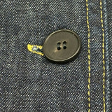 クリスチャン・ディオール Christian Dior BEE刺繍半袖デニムシャツジャケット 152V42A3440 インディゴ コットン レディース デニムジャケット