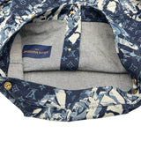 ルイ・ヴィトン LOUIS VUITTON モノグラムプリンテッドデニムジャケット HQA01W ブルー デニム メンズ デニムジャケット