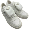 プラダ PRADA ×adidas　Re-Nylonローカットスニーカー GY7042 ホワイト ナイロン メンズ スニーカー