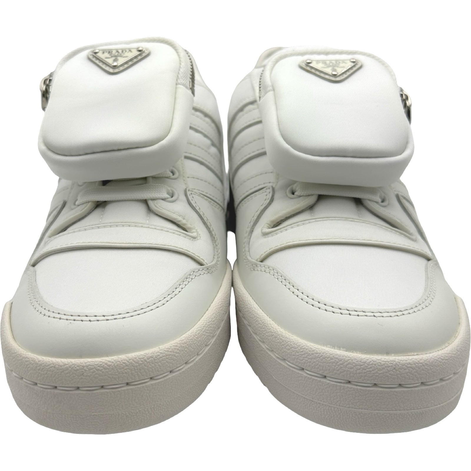 プラダ PRADA ×adidas Re-Nylonローカットスニーカー GY7042 ホワイト