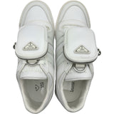 プラダ PRADA ×adidas　Re-Nylonローカットスニーカー GY7042 ホワイト ナイロン メンズ スニーカー