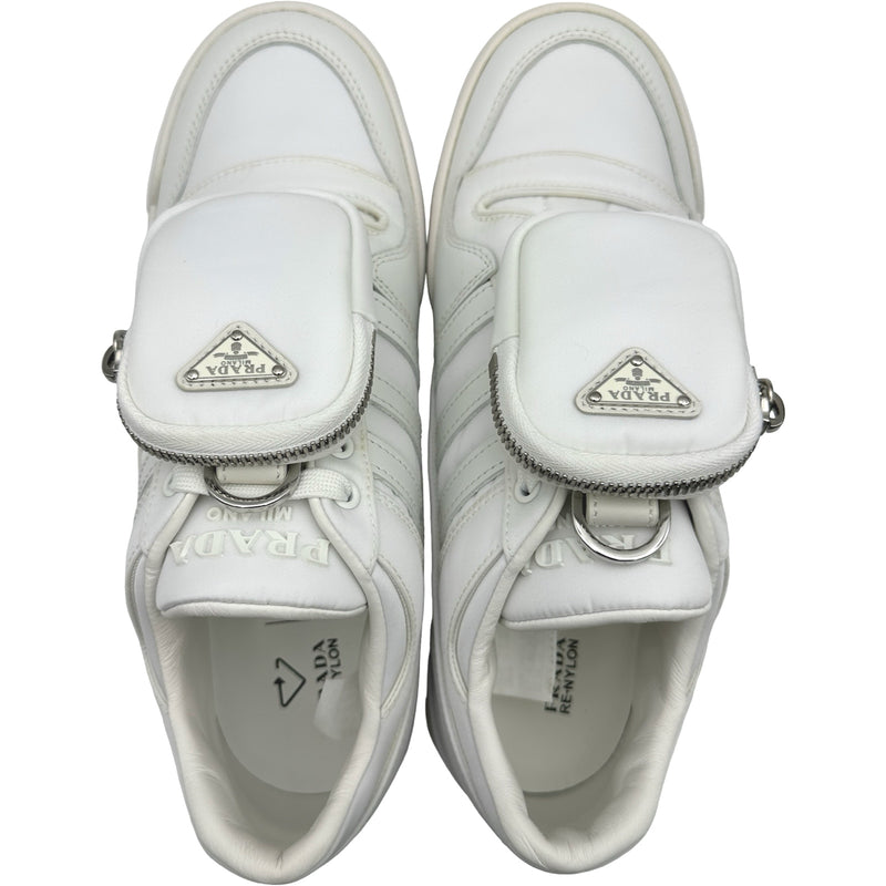プラダ PRADA ×adidas Re-Nylonローカットスニーカー GY7042 ホワイト