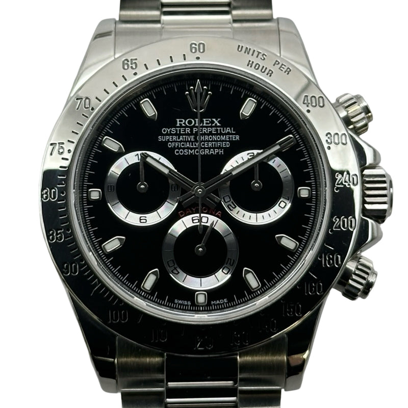 ロレックス ROLEX デイトナ 116520 ブラック ステンレススチール