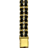 シャネル CHANEL プルミエール L H0001 ブラック メッキ クオーツ レディース 腕時計