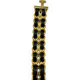 シャネル CHANEL プルミエール L H0001 ブラック メッキ クオーツ レディース 腕時計
