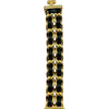 シャネル CHANEL プルミエール L H0001 ブラック メッキ クオーツ レディース 腕時計