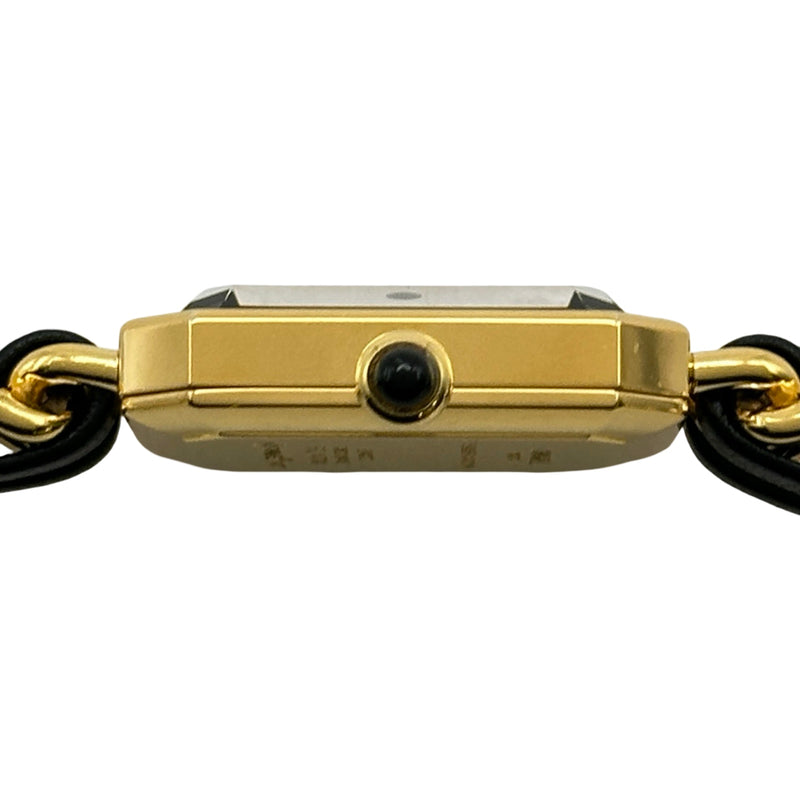 シャネル CHANEL プルミエール L H0001 ブラック メッキ クオーツ
