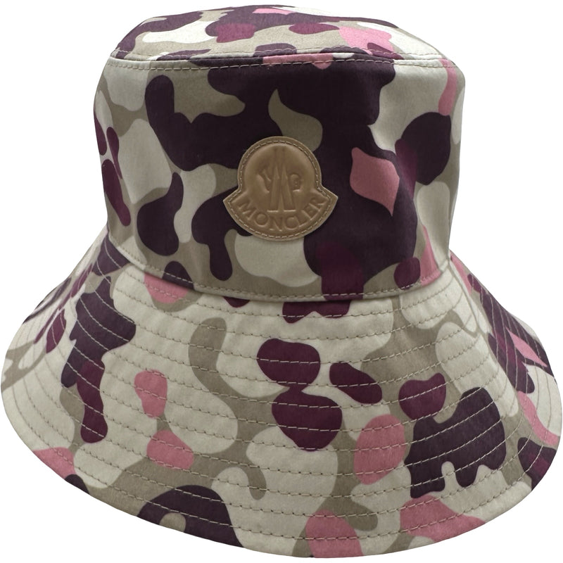 モンクレール 帽子 バケットハット バケハ メンズ レディース M コットン モンクレール MONCLER カモフラージュバケットハット マルチカラー