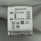 フローラル総柄コート 6018130 ホワイト ポリエステル レディース その他アウター