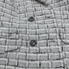 シャネル CHANEL ダブルツイードジャケット P71905 ホワイト ポリエステル レディース その他アウター
