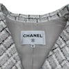 シャネル CHANEL ダブルツイードジャケット P71905 ホワイト ポリエステル レディース その他アウター