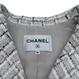 シャネル CHANEL ダブルツイードジャケット P71905 ホワイト ポリエステル レディース その他アウター