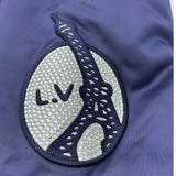 ルイ・ヴィトン LOUIS VUITTON LV Vers ベースボールブルゾン HQB71W ネイビー ナイロン メンズ ブルゾン