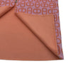 エルメス HERMES シェーヌダンクル柄リバーシブルカシミヤコート 3E0130D1 ピンク カシミヤ レディース その他アウター