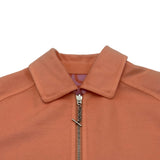 エルメス HERMES シェーヌダンクル柄リバーシブルカシミヤコート 3E0130D1 ピンク カシミヤ レディース その他アウター