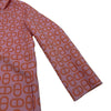 エルメス HERMES シェーヌダンクル柄リバーシブルカシミヤコート 3E0130D1 ピンク カシミヤ レディース その他アウター