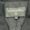 シャネル CHANEL チェーン装飾カシミヤコート P62102 ブラック カシミヤ レディース その他アウター