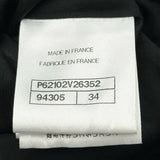 シャネル CHANEL チェーン装飾カシミヤコート P62102 ブラック カシミヤ レディース その他アウター