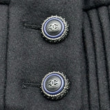 シャネル CHANEL チェーン装飾カシミヤコート P62102 ブラック カシミヤ レディース その他アウター