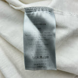 クリスチャン・ディオール Christian Dior xJUDY BLAME ロゴ刺繡Tシャツ 043J625B0554 ホワイト コットン メンズ 半袖Ｔシャツ