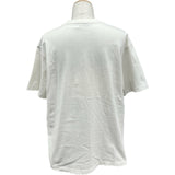 クリスチャン・ディオール Christian Dior xJUDY BLAME ロゴ刺繡Tシャツ 043J625B0554 ホワイト コットン メンズ 半袖Ｔシャツ