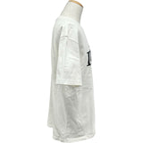 クリスチャン・ディオール Christian Dior xJUDY BLAME ロゴ刺繡Tシャツ 043J625B0554 ホワイト コットン メンズ 半袖Ｔシャツ