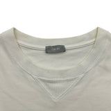 クリスチャン・ディオール Christian Dior xJUDY BLAME ロゴ刺繡Tシャツ 043J625B0554 ホワイト コットン メンズ 半袖Ｔシャツ