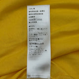 セリーヌ CELINE ロゴプリントTシャツ 2X681671Q イエロー コットン メンズ 半袖Ｔシャツ
