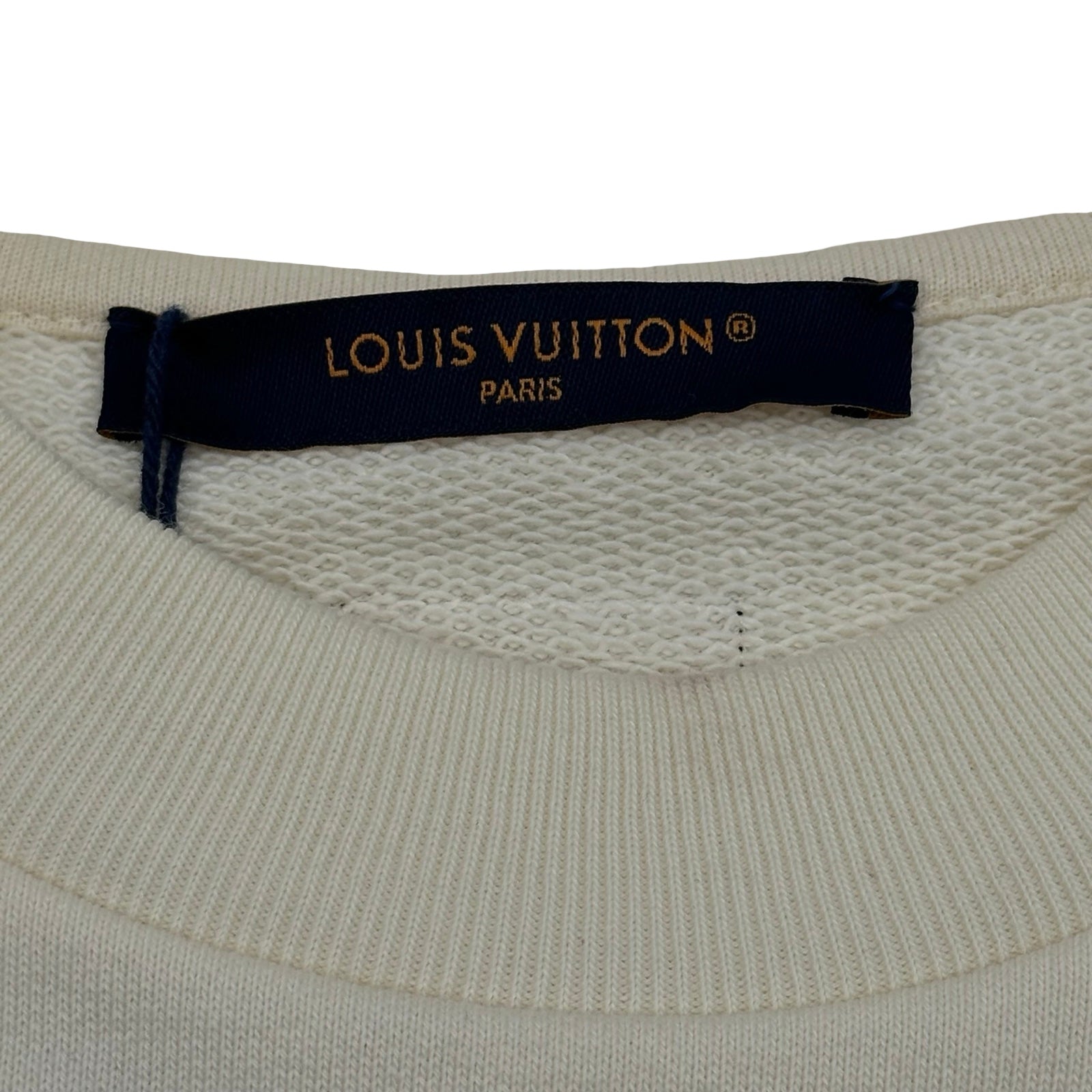 ルイ・ヴィトン LOUIS VUITTON ロゴ刺繍スウェットシャツ HTY09W