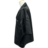 プラダ PRADA RE-NYLON トライアングルロゴ半袖シャツ SC449 ブラック ナイロン メンズ 半袖シャツ