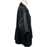 プラダ PRADA RE-NYLON トライアングルロゴ半袖シャツ SC449 ブラック ナイロン メンズ 半袖シャツ