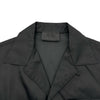 プラダ PRADA RE-NYLON トライアングルロゴ半袖シャツ SC449 ブラック ナイロン メンズ 半袖シャツ