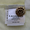 レオナール LEONARD 総柄カーディガン 0379143 イエロー コットン レディース カーディガン