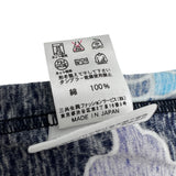 レオナール LEONARD 総柄トップス 0399995 ネイビー コットン レディース 半袖シャツ